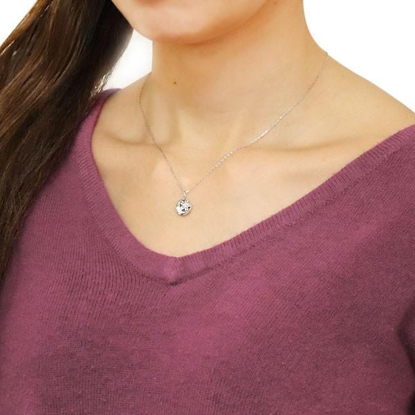 k18 さくらカットダイヤモンド　ネックレストップ ネックレス レディース 18金 k18 桜 さくら ダイヤモンド 三日月