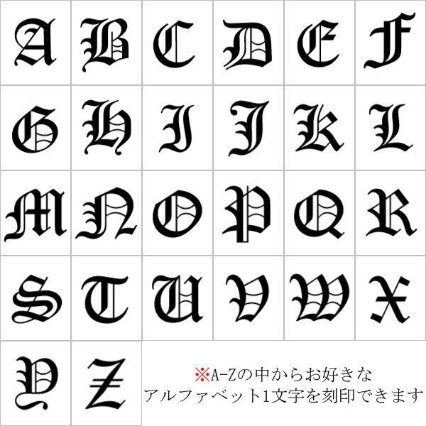 イニシャル ネックレス メンズ 10k ペンダント 4月誕生石 ダイヤモンド 喜平｜plejour｜07