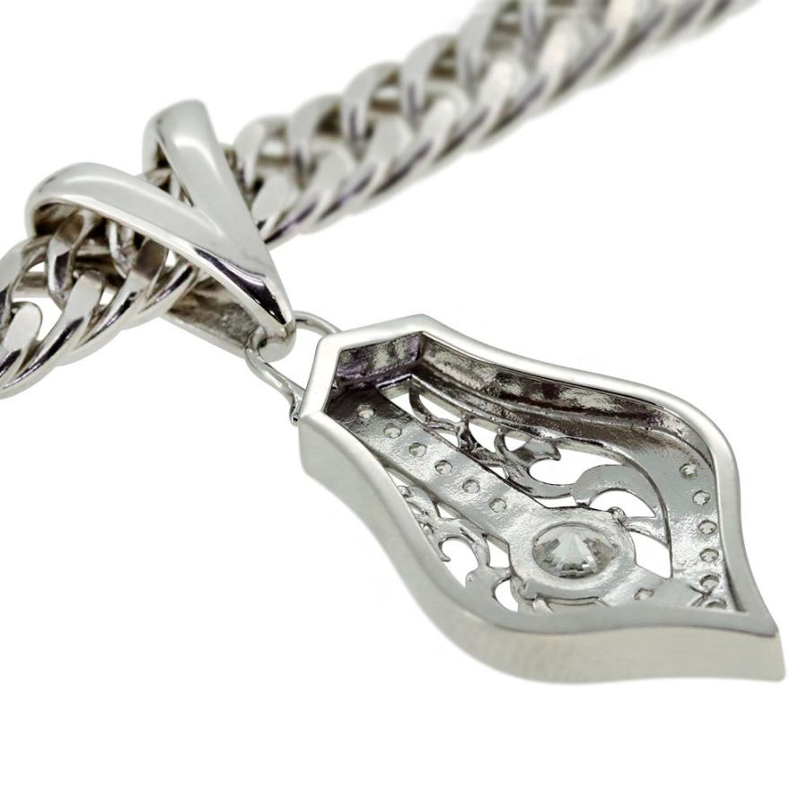 ペンダントトップ　K18　ダイヤモンド　アクセサリー　ジュエリー　現状品 18金 ペンダントトップ メンズ 喜平用 ダイヤモンド 0.5ct 鑑定書