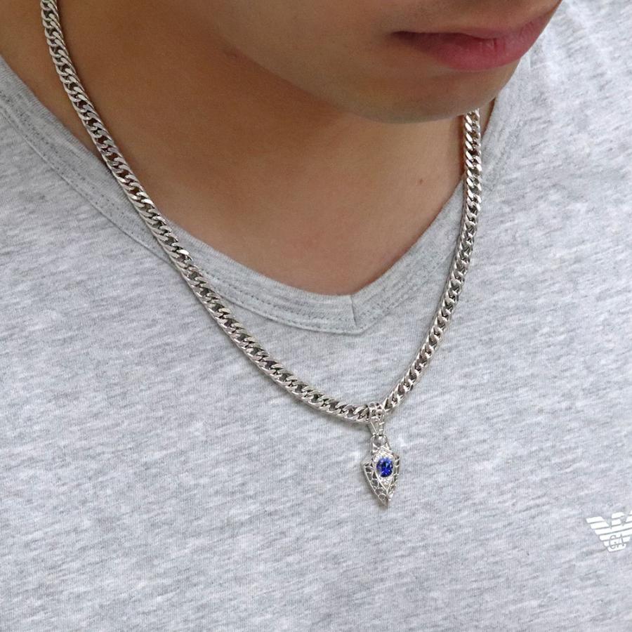 シルバー925ネックレストップ シルバー925 メンズ ネックレス トップのみ 喜平 50g用 ペンダント