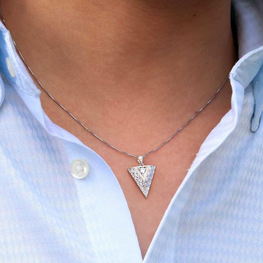 【値下げ中】 ネックレス メンズ プラチナ メンズジュエリー 手彫り 洋彫り 男性 ペンダント 天然石 【1844360816】(66343円)