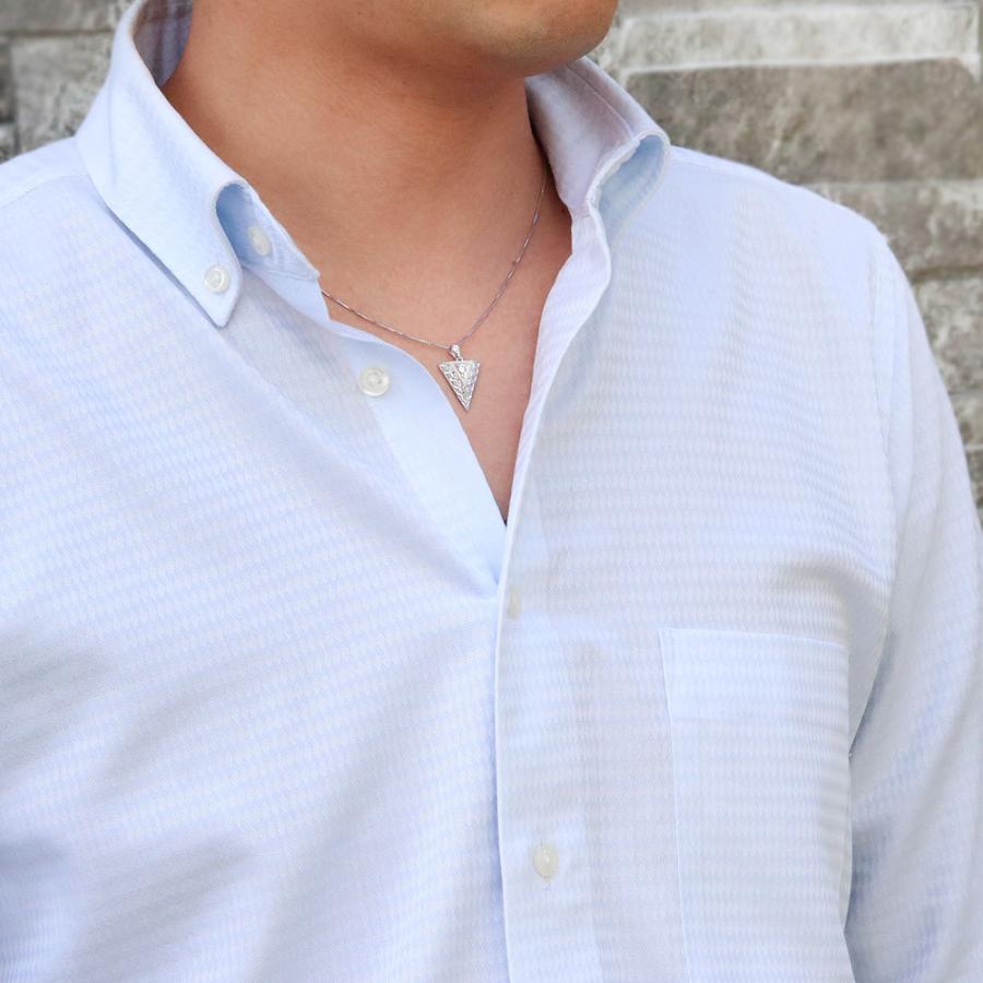 【値下げ中】 ネックレス メンズ プラチナ メンズジュエリー 手彫り 洋彫り 男性 ペンダント 天然石 【1844360816】(66343円)