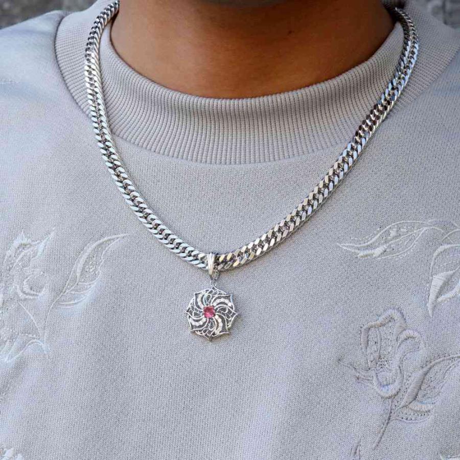 ペンダントトップ メンズ シルバー925 喜平用 メンズネックレス トップ
