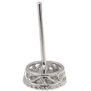 A7人気シール帳 サファイア ピアス 一粒 サファイアピアス K10 【1895619042】(68187円)