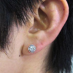 【値下げ】 ダイヤモンド ピアス 一粒 ダイヤモンドピアス 【DGJ9061784741】(32596円)