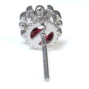 ルビー ピアス クロス メンズ ルビーピアス : PLEJOUR (プレジュール