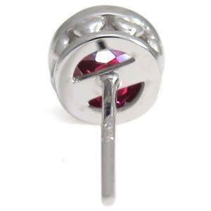 【早い者勝ち！】 メンズピアス ハート メンズピアス 一粒 ルビー メンズピアス 【CE1626872557】(58520円)