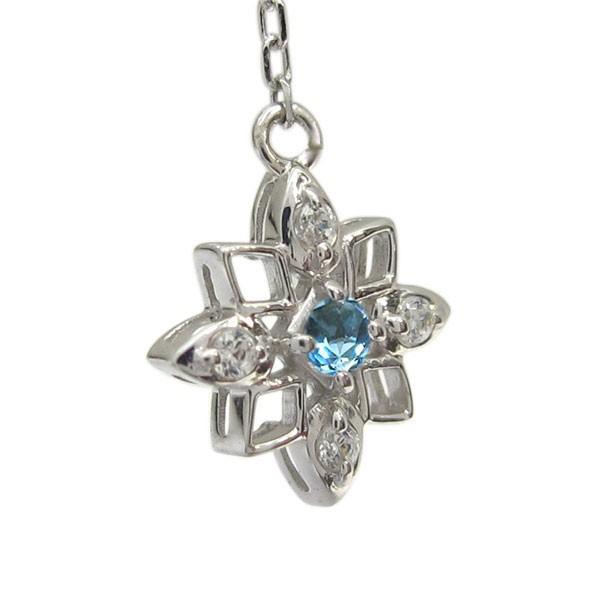 プラチナ ブルートパーズピアス ロングピアス 星 揺れる ピアス クリスマス ポイント消化