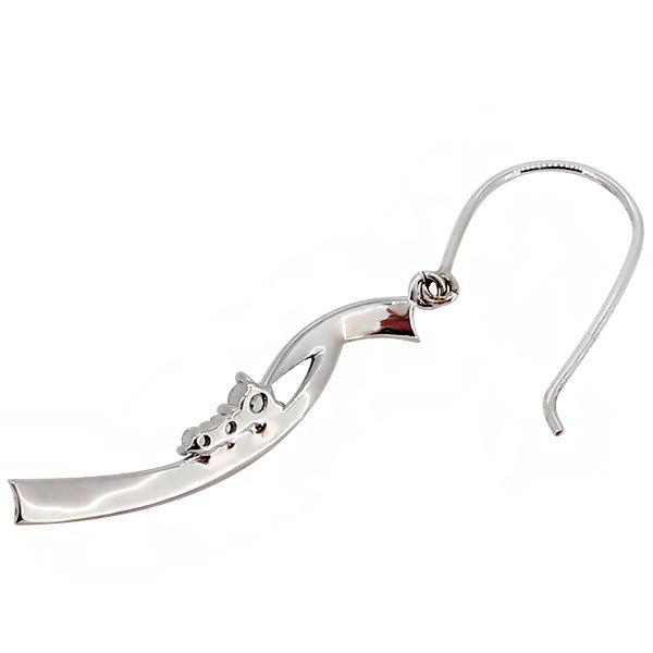 【ほぼ未使用】 ピアス 大人可愛い 揺れる プラチナ ダイヤモンド フックピアス レディース 天然石 【YWU1121712146】(40349円)