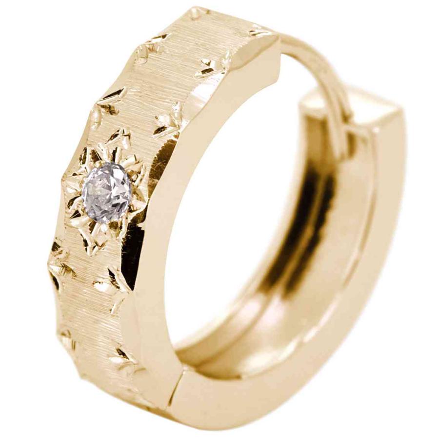 18金 フープピアス 18k ピアス 片耳 フープ メンズ ゴールド 18金 フープピアス 18k ピアス 片耳 フープ メンズ ゴールド