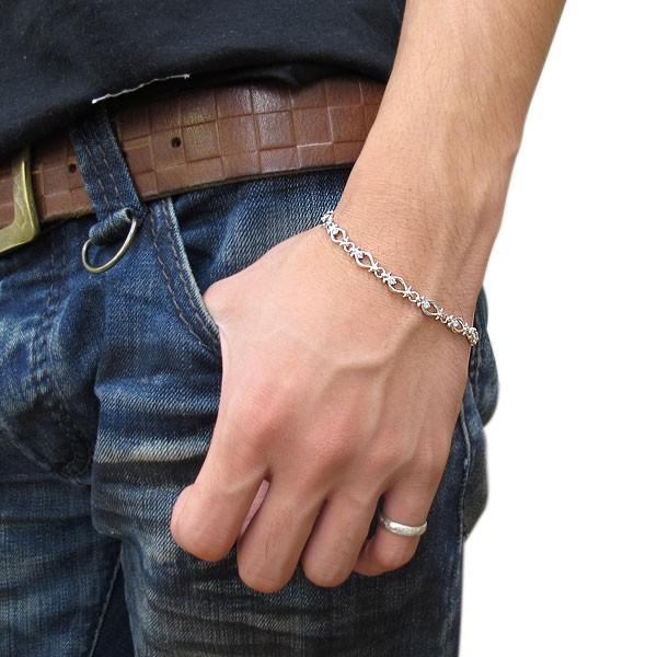 メンズ ブレスレット ダイヤモンド ブレス シルバー : PLEJOUR (プレ  