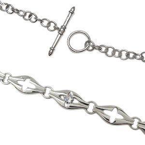 ブレスレット ロイヤルブルームーンストーン ブレス Tバー