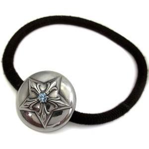 アクアマリンサンタマリア ヘアアクセ　星 シルバー スター チャーム ブレスレット アクアマリンサンタマリア ヘアアクセ 星 シルバー スター チャーム