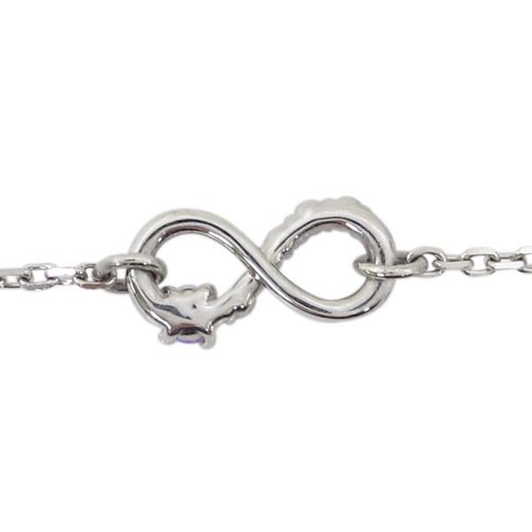 ブレスレット 無限 アメジスト インフィニティ ブレスレット 10金 ブレスレット 無限 アメジスト 約