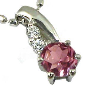 ピンクトルマリン ペンダント k10 10金 シンプル ネックレス ネックレス ピンクトルマリン ダイヤモンド 10金 月 太陽 ペンダント