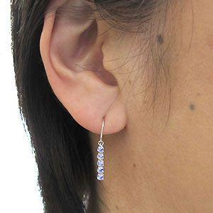 タンザナイト ピアス K10 シンプル ライン フックピアス |  | 02