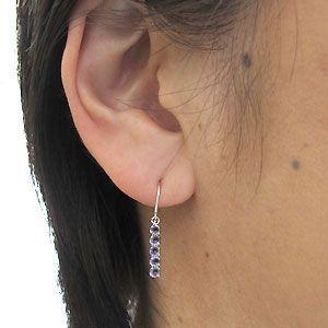 最終価格　美品　K10アメシストフックピアス 2月誕生石 アメジスト(シャンデリアカット) K10フックピアス