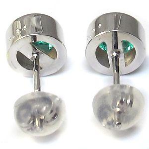 PLEJOUR(プレジュール)エメラルド ピアス プラチナ 星 宇宙フックピアス PLEJOUR(プレジュール)エメラルド ピアス プラチナ 星 宇宙フック