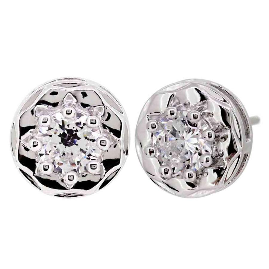 ピアス ダイヤモンド レディース プラチナ 誕生石 4月 鑑定書  