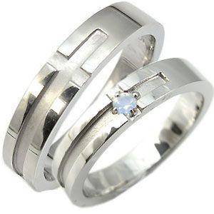 シルバーリング・クロスリング・ロイヤルブルームーンストーン・リング・指輪・ファランジリング