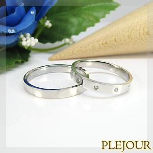 ペアリング マリッジリングK18ゴールド 結婚指輪 安いの画像