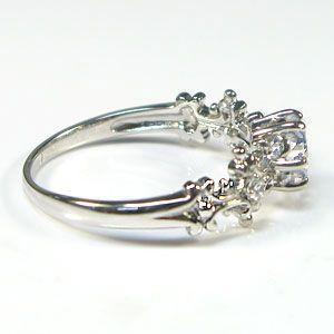 K18 リング ロイヤルブルームーンストーン アンティーク 婚約指輪 格安 大粒の画像