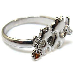 【まとめ売り】 ガーネット k18ゴールド ネコ(猫) リング 指輪 【AA1625660590】(58477円)