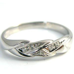 結婚指輪 安い 18金 ダイヤモンドリングの画像
