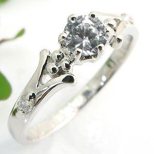 婚約指輪 プラチナ リング ダイヤモンド エンゲージリング クリスマス
