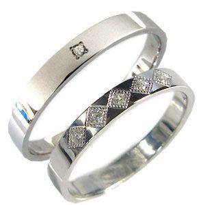 プラチナ ペアリング ダイヤモンド 結婚指輪 マリッジリング クリスマス ポイント消化