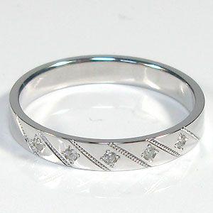 人気買付 K18ゴールド ペアリング ダイヤモンド 結婚指輪 安い マリッジリング