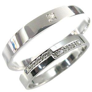 結婚指輪 安い K10ゴールド ダイヤモンドリング マリッジリング