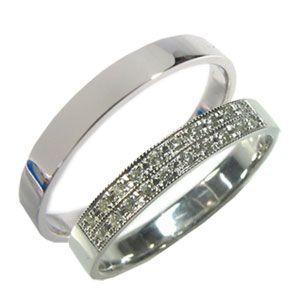 安さの秘密 プラチナ ペアリング ダイヤモンド 結婚指輪 マリッジ