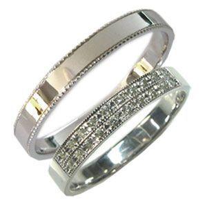 新春SALE！ プラチナ ペアリング ダイヤモンド 結婚指輪 マリッジリング クリスマス ポイント消化 【JSB2329737110】(83804円)