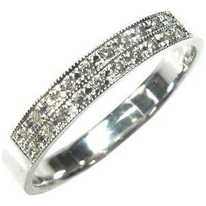 【保障できる】 安い 結婚指輪 K18ゴールド ダイヤモンドリング ファランジリング マリッジリング エンゲージリング