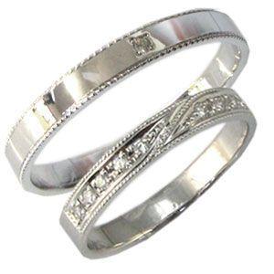 期間セール ！ プラチナ ペアリング ダイヤモンド 結婚指輪 マリッジリング クリスマス ポイント消化 【IQ2637201973】(94864円)