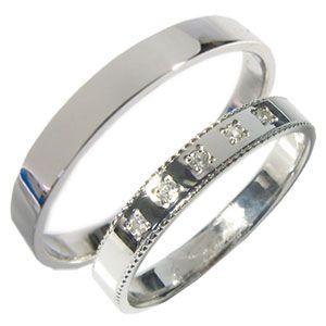 正規品 プラチナ ペアリング ダイヤモンド 結婚指輪 マリッジリング クリスマス ポイント消化 【CE2455886257】(88342円)