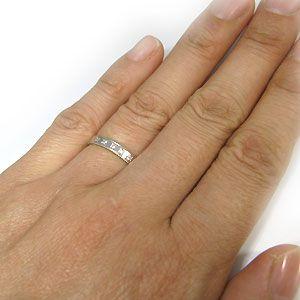 【新品同様 / 希少】 プラチナ ペアリング ダイヤモンド 結婚指輪 マリッジリング クリスマス ポイント消化 【2533749770】(91143円)