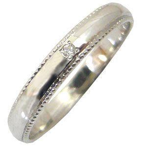 結婚指輪 安い ダイヤモンド 18金 マリッジリング