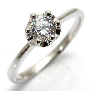 Pt ダイヤモンドリング　プラチナ　ダイヤ　一粒石 Classic CHESS（クラシックチェス） プラチナ 0.3カラット一粒