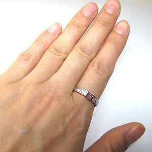 ピンクトルマリン リング ハワイアンジュエリー プラチナリング 指輪
