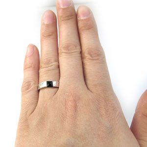 即購入可★ ハワイアンジュエリー メンズリング k10ゴールド ブラックスピネルリング 【UO7284628272】(26204円)