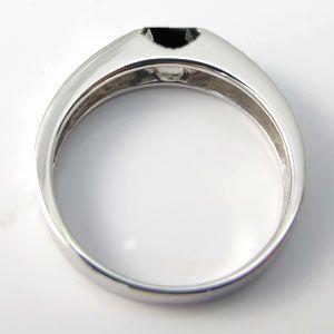 中古 メンズリング ハワイアンジュエリー ブラックスピネル プラチナ クリスマス ポイント消化 【TMF1475967874】(53093円)