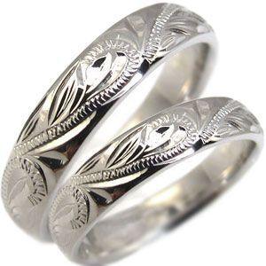 マリッジリング シルバー ハワイアンジュエリー 結婚指輪 安い