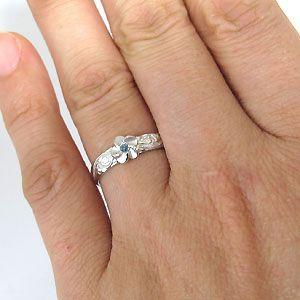 匿名配送 アクアマリンリング サンタマリア ハワイアンジュエリー リング プラチナリング ピンキーリング クリスマス ポイント消化 【JSB2384591423】(85778円)