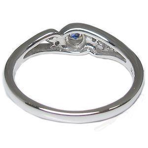 正規品 プラチナ サファイヤ リング 一粒 サファイアリング 指輪 クリスマス ポイント消化 【FK1373546974】(49409円)