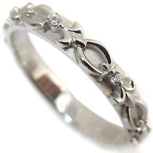 新入荷 プラチナ ペアリング ダイヤモンド リング 結婚指輪 ユリの紋章 マリッジリング クリスマス ポイント消化 【ZYX2144757086】(77151円)