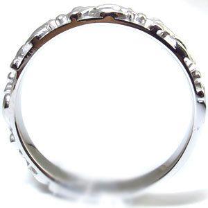 結婚指輪 安い ペアリング ユリの紋章 10金 マリッジリングの画像