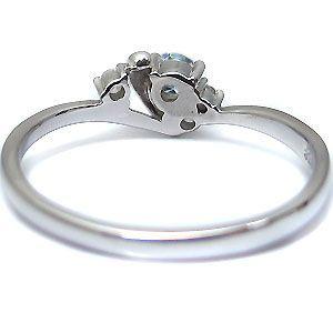 【新品 未使用 日本製】 アクアマリンサンタマリア リング プラチナ 一粒 アクアマリンリング 指輪 クリスマス ポイント消化 【V9000901433】(32378円)