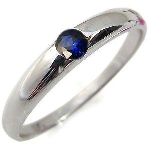 サファイア リング 一粒 k10 サファイヤリング 指輪